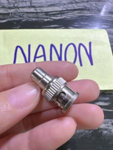 หัว BNC Male to RCA AV Female Connector Adapter ต่อสาย RCA TV CCTV เครื่องบันทึก 1 ชิ้น