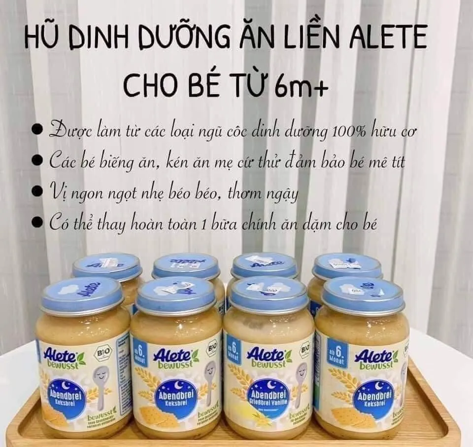 Thành phần dinh dưỡng trong các loại hũ dinh dưỡng