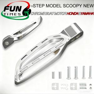 Foot peg Yamaha sniper 135/150/155 Exhaust Pipe Bracket Footrest Alloy Rear passenger foot rest Pemijak Kaki Tapak Kaki