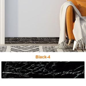 UUMIR Marble Grain Skirting Line Self Adhesive Windowsill Corner Wallpaper Home Decor Waterproof Waist Line