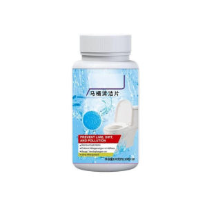 100/300PCS Toilet Bowl Cleaner Effervescent Tablets Quickly Remove The Odor / Dirt for Pipe Cleanin