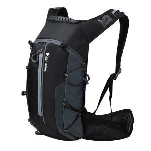 WEST BIKING Hiking Bag 10L Waterproof Bag Reflective Outdoor Sport Backpack Mountaineering Climbing Travel Hiking Bike Bag Backpack