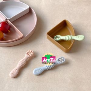 Bloomiver Silicone Training Spoon - Peralatan Makan Bayi