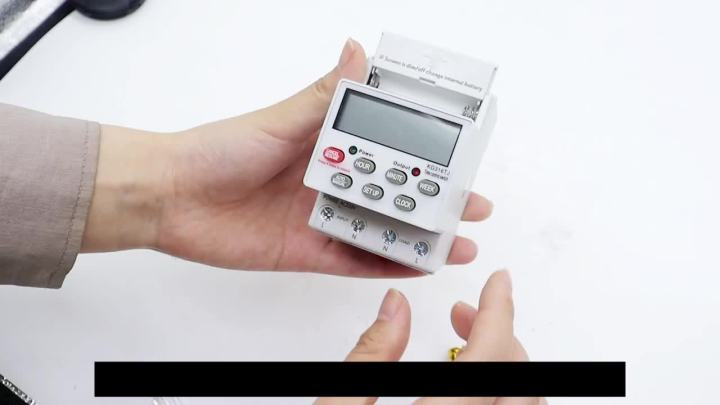 Weekly 7 Days Programmable Digital Time Switch Relay Timer Control AC ...