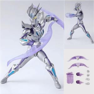 (Malay spot)New SHF18cm Ultraman Belial and Belial Atrocious Mebius Ribut X Ultraman Zero Arc Saga multi-accessory Multiple joints movable toy Plastic Figures model childrens gift Mainan Budak Lelaki