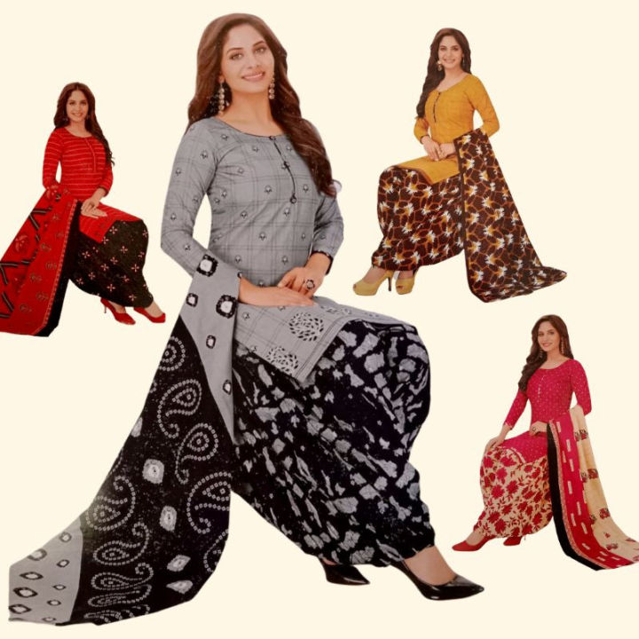 Ganga Kathika 839 Fancy printed Silk Salwar Suit New Collection