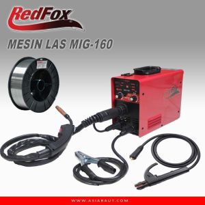 FUJIYAMA Mesin Travo Las Listrik MIG 120T Technology IGBT Co2 MMA 120 A Tanpa Gas SEIDA REDFOX