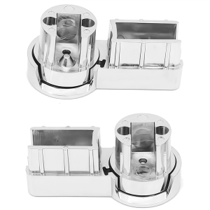 Wear Resist Shower Door Turn Easy Installation Plastic Rotation Mechanism Bathroom Fitting Shower Room Hinge for Home