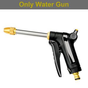 New High-Pressure Metal Water Sprayer Car Washer Cleaning Tool Garden Hose Nozzle Sprinkler Foam Sprayer