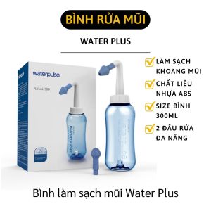 Bình Làm Sạch Mũi Water Plus 2 Đầu Rửa Cho Người Lớn Và Trẻ Em