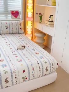 Aca Da Cotton Fitted Bedsheet - Queen/King/Single
