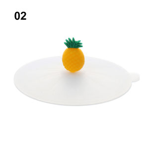GOFIDIN Seal Cap Tea Coffee Lids Suction Cup Cover Dustproof Silicone Cup Cover Leakproof