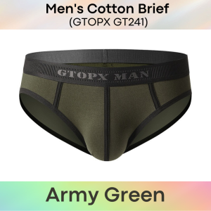 Mens Brief : Cotton Underwear (GTOPX GT241)