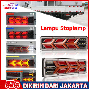 1 Sepasang Lampu Stoplamp Pickup 12 Volt L300 Apv Grandmax Carry DLL Lampu Rem Belakang Mobil Pickup 12-24 Volt Ukuran 30 CM