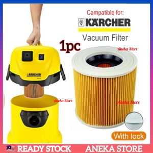 💥READY STOCK💥 🇲🇾 Suitable for Karcher Vacuum Cleaner Filter Vacum Vakum Hepa Filter WD2 MV2 MV3 WD3 premium NT30/1 NT38/1 NT30 NT38
