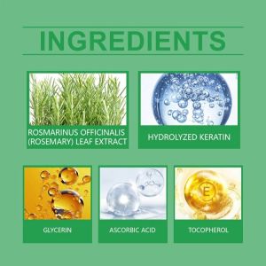 Pampakapal ng Buhok Shampoo Rosemary Anti Hair Fall Oil Control Volumizing Thickening Fast Hair Growth Stress Relief Scalp