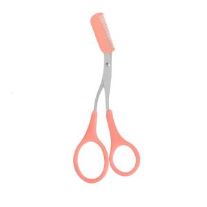 Eyebrow Scissor for Women Men 2 in 1 Professional Eyebrow Scissor with Comb Eyebrow Hair Removal