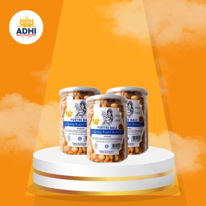 POETRI BALI KACANG ASIN 330GR KEMASAN TOPLES