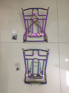 BAGA GIỮA ( KẸP MANH ) TITAN DÙNG CHO ĐỜI XE AB 2020 2021 VÀ 2022 2023 2024 - PASS CỐT YÊN - CHUẨN 10LY