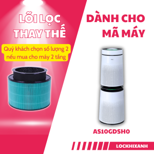 Lõi lọc không khí LG Puricare 360 HIT LG 1 tầng 2 tầng AS60GHWG0 AS65GDWH0 AS10GDWH.