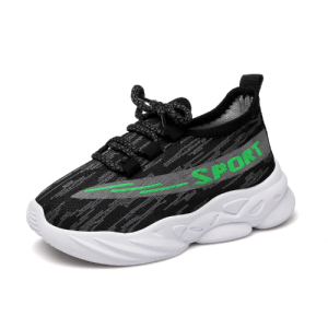 Childrens sports shoes for men and women aged 3-10 can be worn for durability and good breathability. Available in pink/gray