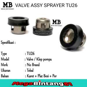 Valve assy tu26 klep sprayer TU26 klep semprotan tu26 klep air TEBAL mesin semprot hama 2tak TU26 3wz4