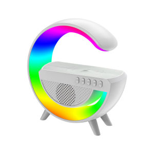 🎵รับประกัน 1 ปี🎵RGB ลำโพงบลูทูธ15W ชาร์จได้ LED บรรยากาศ แสงชาร์จไร้สายนาฬิกาปลุกโคมไฟตั้งโต๊ะลำโพงบลูทูธนอนโคมไฟพระอาทิตย์ขึ้นตื่นขึ้นมาโคมไฟที่มีการควบค.