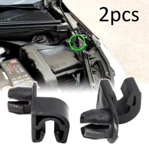 Set 2 kẹp nhựa giữ thanh chống capo (25x15x10mm/ĐEN) cho xe hơi Berlingo C3 C4 2008 301 208 308