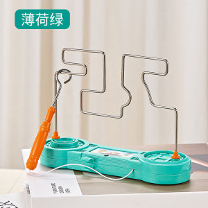 Buzz Wire Game Kids Collision Electric Shock Maze Touch Game Toy Play in Family Party Boy Girl Gift Circuit Science Experiment