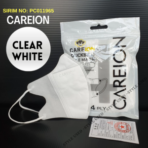 【CAREION】3D Duckbill Mask 4 Layer Earloop / Talinga 4ply Face Mask 10pcs Disposable V mask