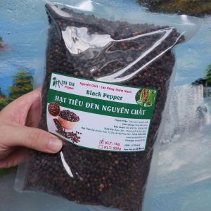 1Kg Hạt Tiêu Đen Nguyên Chất Hàng chất lượng không tạp chất Cay thơm nồng