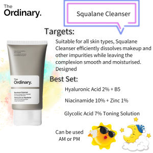 The Ordinary Squalane Cleanser Facial Cleansers 50ml