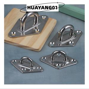 HUAYANG01 [HOT FASHION] 1ชิ้น M5 M6 M8 M10สแตนเลสสตีลติดผนังผนัง304แผ่นรองตาสมอเรือสำหรับโยคะเปลไกว