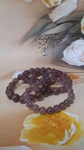 KRISTAL SG:  Smoky Amethyst Agate. 烟紫玛瑙