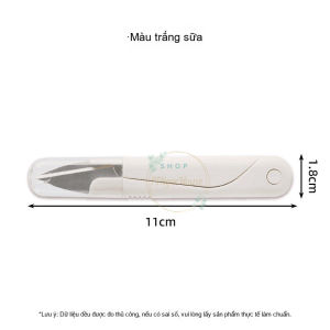 Kéo Bấm Chỉ Mini Cán Nhựa Siêu Sắc (Có Nắp Bảo Vệ) Chất Lượng Cao