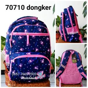 Tas Sekolah Anak Perempuan Tas Ransel SD SMP Remaja Silver Girl Alto Ori import 70710