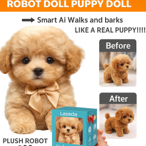 My Realistic Robot Puppy Puppy Plush Realistic Animal Toy Smart Robot Dog Toy