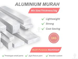 Aluminium Offcut Pack Mixed Thickness DS Brand M2