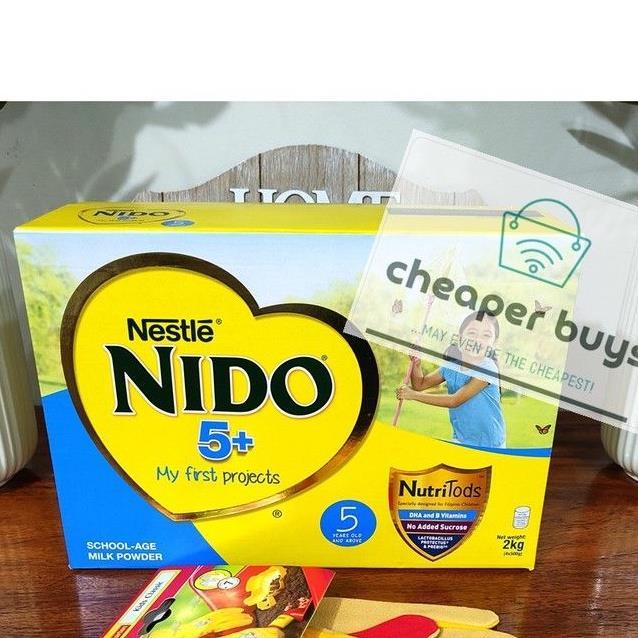 NIDO 5 2kg POWDERED MILK (30 2024 EXPIRY) Lazada PH