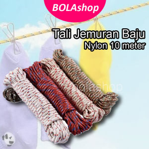 Tali Jemuran Baju Nylon Panjang 10 Meter | Tali Tambang Serbaguna