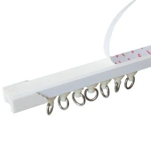 Curtain Track Punch Free Paste Slide Rail Self-Adhesive No Need To Punch Holes Pinkshop Accessories