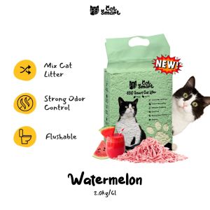 Eco Smart Litter Premium Tofu Cat Litter (3 Pack 3x2KG) | Strong Clumping | Low Dust | Flushable