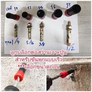 AD61 ลูกบล็อกติดปลายดอกสว่านเจาะปูนสำหรับไขพุกเหล็กรวดเร็ว ***ลือกขนาดก่อนซื้อ