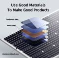 HanTech Solar Panel 60/100/160/210 300 Watts Outdoor Waterproof Sunday Power Monocrystalline Silicon Daily. 