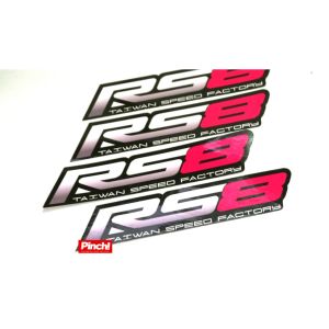 Pinch Motorcycle Sticker - RS8 Another Version Decorative Sticker 4pcs