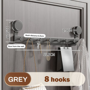 【✅SG stock】Bathroom Suction Cup Hook Back Door Hook No Drill Clothes Hanger Hook for Kitchen Bathroom Toilet 吸盘挂钩 免打孔