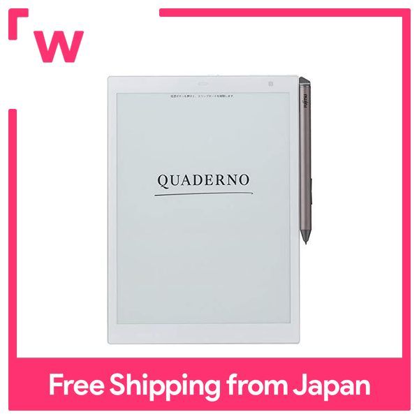 [Official] Fujitsu 10.3 type flexible electronic paper QUADERNO A5 size