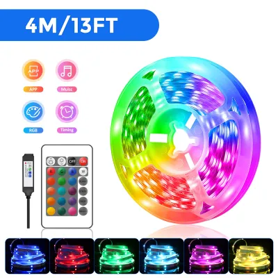 đèn led Dải đèn Led ánh Sáng RGB đèn led nháy theo nhạc Với điều Khiển ứng Dụng Từ Xa Cho đèn Led Phòng Ngủ Dải đèn Led Dải đèn Trang Trí đèn ngủ decor phòng