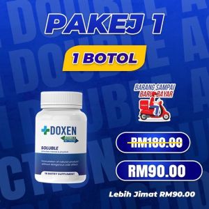 ORIGINAL DOXEN SOLUBLE LARUT DALAM AIR
