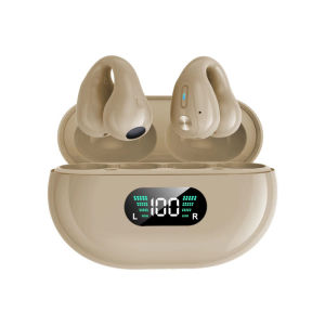 Q80 Wireless Headphones Bluetooth 5.3 Bone Conduction Earphones Earclip Design Touch Control Sports Headsets